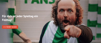 5€ einzahlen und 25€ ODDSET Freebet kassieren!