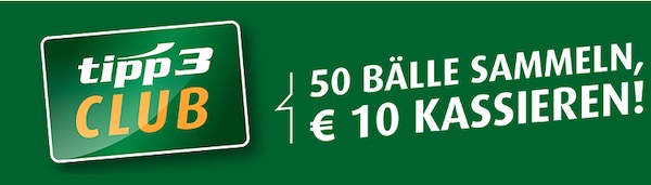 Zahlreiche Vorzüge erwarten dich im tipp3 Club