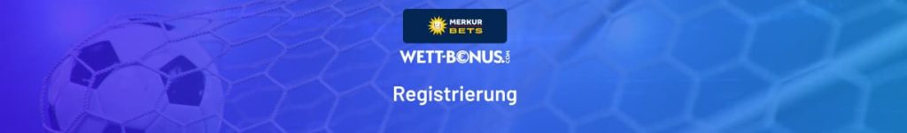 Registrierung bei Merkur Bets