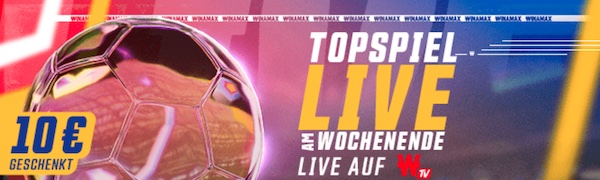 Sicher dir Woche für Woche eine 10€ Freebet beim Winamax Topspiel!