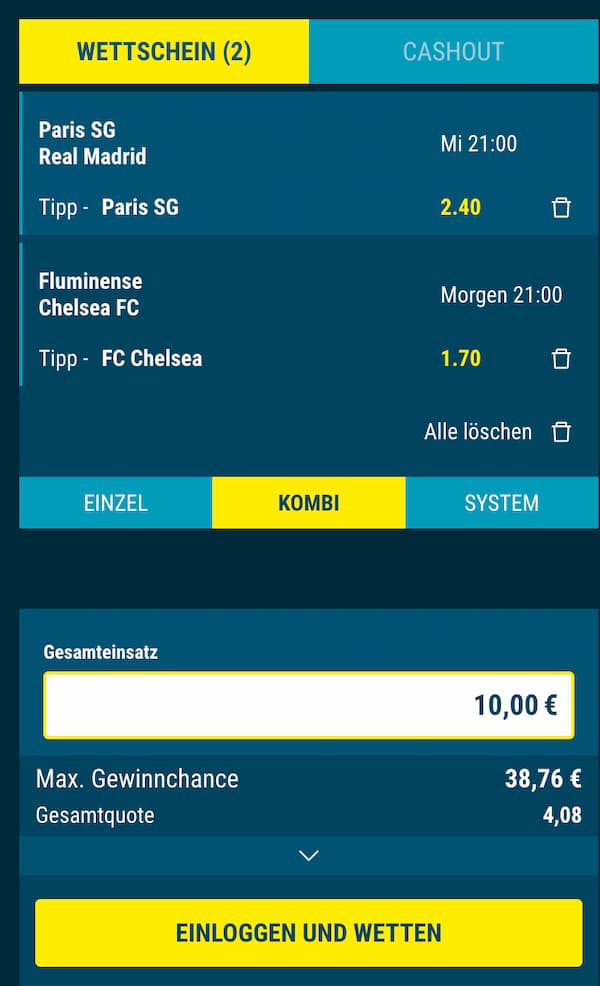Unser Tipp der Woche zum Freispielen des Sportwetten de Bonus